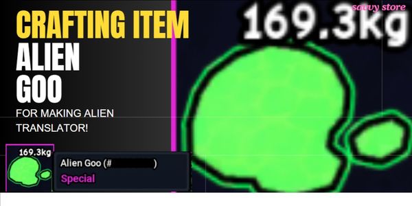 Alien Goo Crafting Item | Dig It RBL