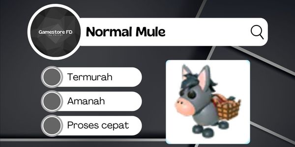 Mule Normal - Adopt Me Pet (Gamestore FD)