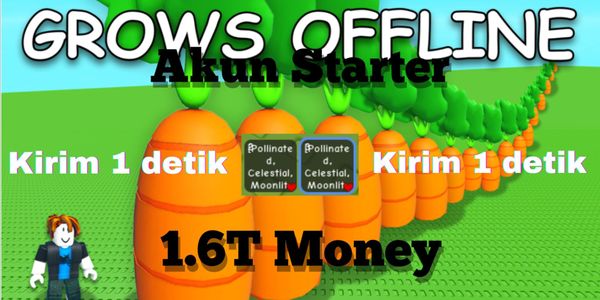 STARTER ACCOUNT - 1.6T MONEY | GROW A GARDEN