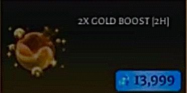 Gold Boost 2 Hour