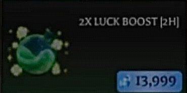 Luck Boost 2 Hour