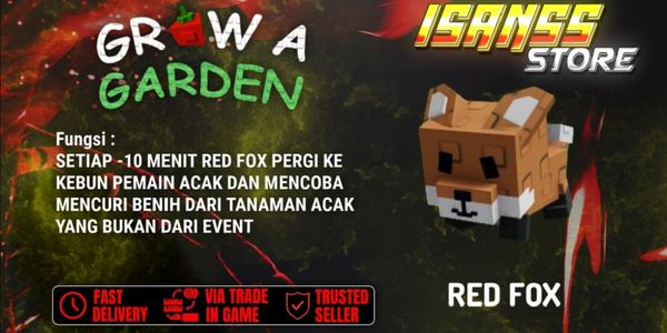 "Red Fox [Mythical] - Grow A Garden"