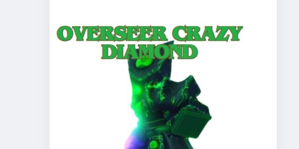 |Yba| [Your Bizarre Advanture] Crazy Overseer (Crazy Diamond) Limited Halloween Skin