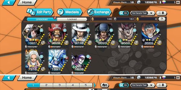 OP93•5EXTREME•ROGER•LUCCI•KUZAN•GARP•S-SNAKE•GOOD MEDALS•MANY CHARACTER•ANDROID/IOS