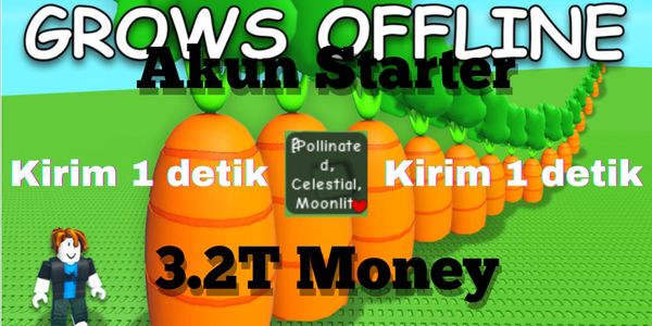 STARTER ACCOUNT 3.2T MONEY | GROW A GARDEN