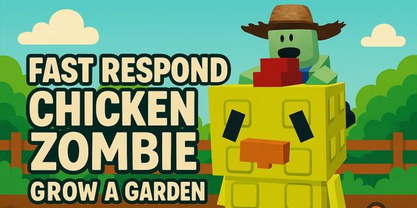 CHICKEN ZOMBIE - GROW A GARDEN
