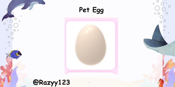 "Pet Egg - Adopt Me"