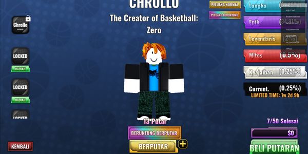 Akun Basketball Zero Style Chrollo + Emperor Vision