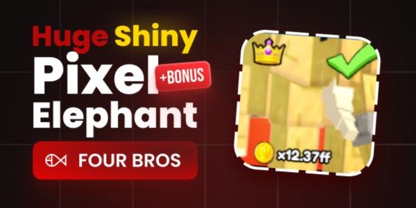 HUGE SHINY PIXEL ELEPHANT - x12.37ff - Climb and Jump Tower
