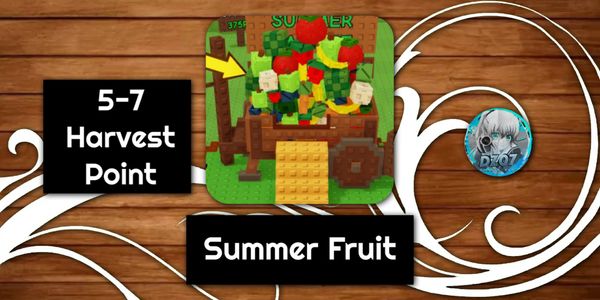 Buy Item Summer Fruit (5-7 Harvest Point) Grow A Garden 3604414 | itemku