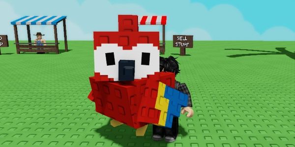 Scarlet Macaw (LEGENDARY) PET -GROW A GARDEN
