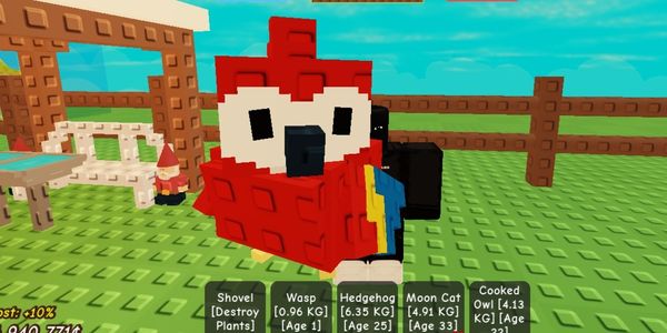 Scarlet Macaw [Grow A Garden]