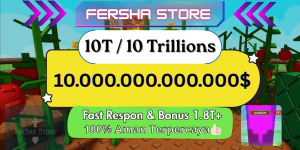 10T Coins | Grow a Garden (SHECKLESS)