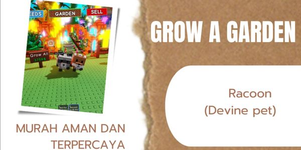 Racoon (Devine Pet) | Grow a Garden