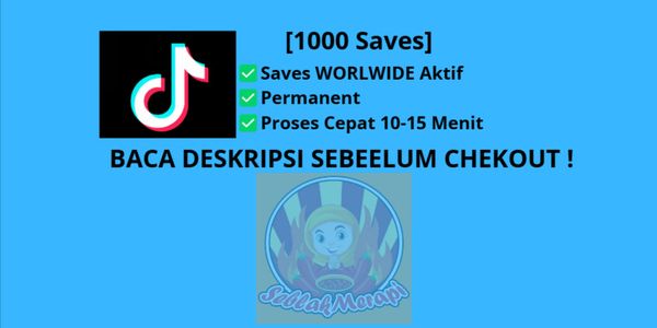 1000 Save/Favorite TikTok