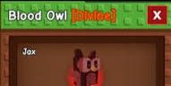 Blood owl grow a garden