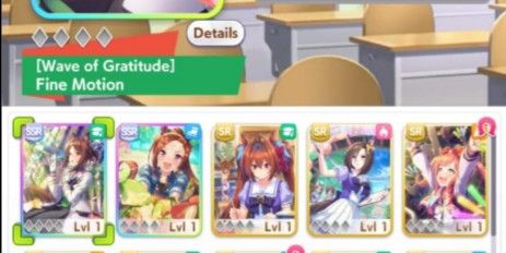 Uma Musume Global Fine Motion + 1 SSR
