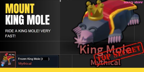 King Mole Mount | Ultimate Prize Dig It RBL