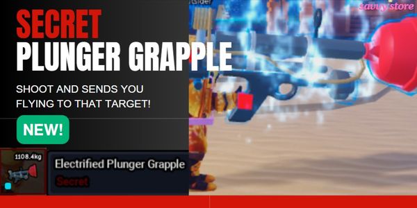 Secret Plunger Grapple | Movement Item Dig It RBL