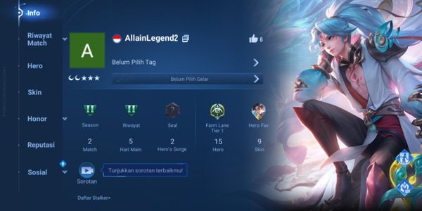 Cheap & guaranteed HOK smurf skin legend allain account