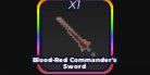 Blood Red Commander Sword Limited Event • One Fruit Simulator