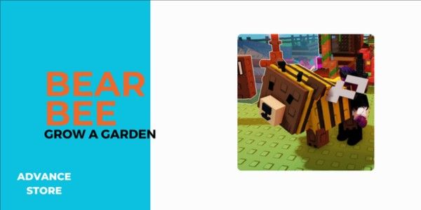 Bear Bee - Pet Grow a Garden (BONUS 1B)