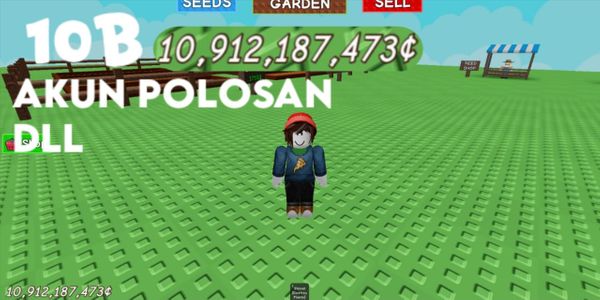Sell Grow A Garden Account Only Money 10b++