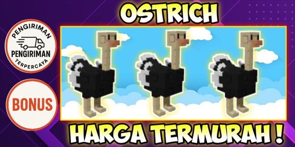 Ostrich Pet (Legendary Pet Paradise Egg) [Grow A Garden]