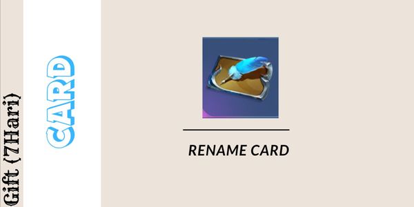 Name Change Card