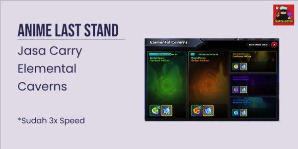 Carry Elemental Cavern - Anime Last Stand (3x Speed)