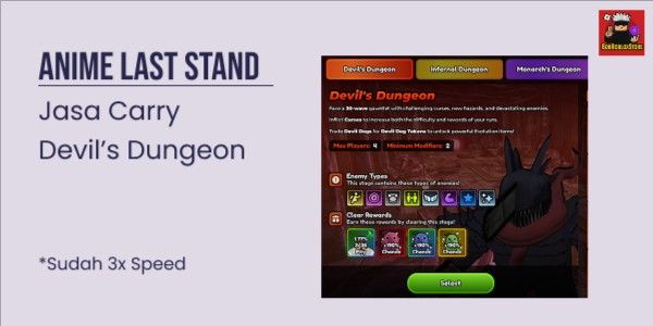 Carry Devil Dungeon - Anime Last Stand (3x Speed)