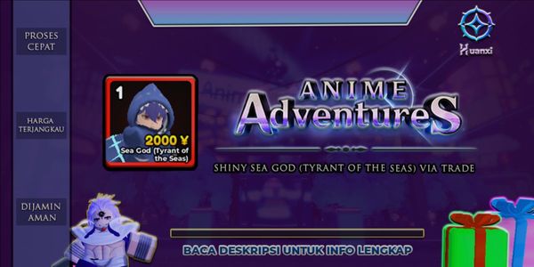 Shiny Sea God/Poseidon (Tyrant of the Seas) - Anime Adventures
