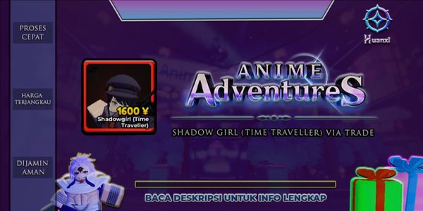 Shadow Girl/Homura (Time Traveller) - Anime Adventures