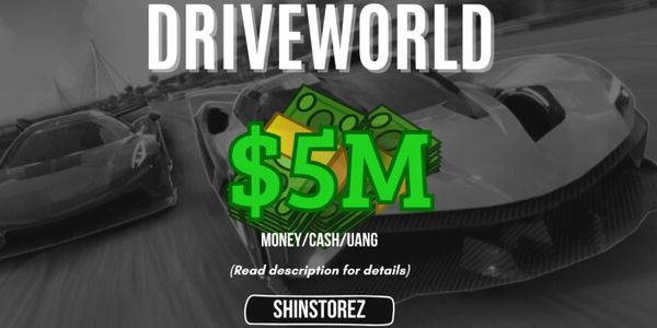 Drive World Money/Uang/Cash $5.000.000 (5M)