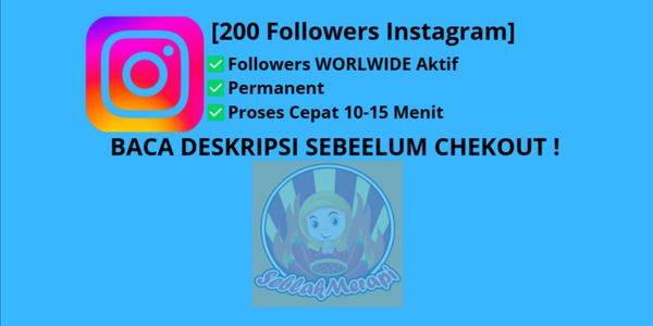 200 Followers Instagram #SUPERHIGHQUALITY