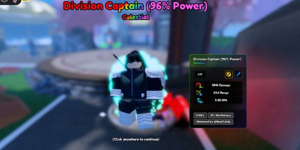 Division Captain (96% Power) / Captain Mina Ashiro | Anime Last Stand