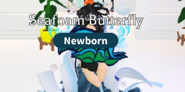 Seafoam Butterfly - Adopt Me Pet