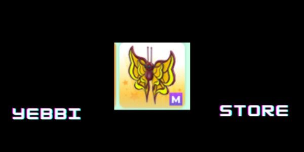 "Mega Amber Butterfly - Adopt Me"