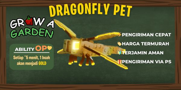 Dragonfly + Bonus Random Pet