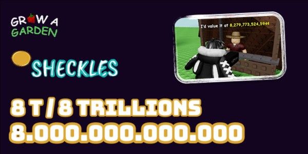 8T Coin+ | Grow A Garden | (8,000,000,000,000$)