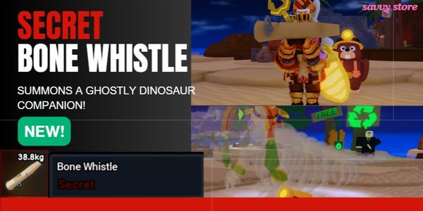 Secret Bone Whistle | Summon a Dinosaur! Dig It RBL