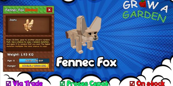 Fennec Fox - Grow A Garden