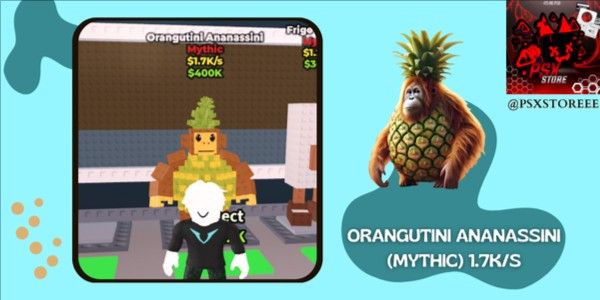 Orangutini Ananassini (Mythic) 1.7K/S CHEAP