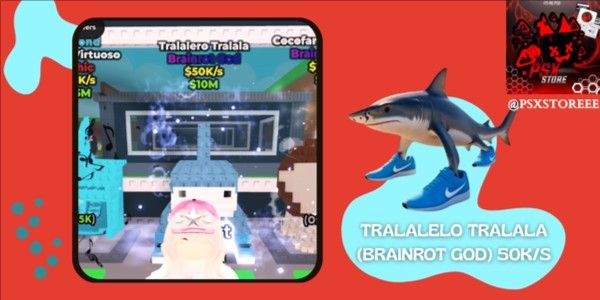 Tralalero Tralala (BRAINROT GOD) 50k/s CHEAP