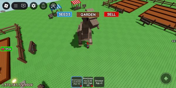 New pet Brontosaurus | Grow a garden