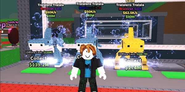 Akun Steal A Brainrot - 3 Tralaleo Tralala (Normal/Gold/Diamond/Candy/Rainbow) (Check Description)