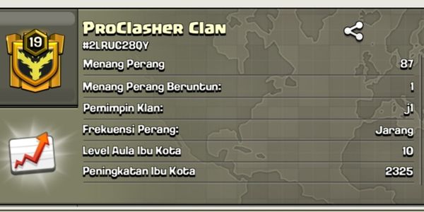 Clan Level 19
