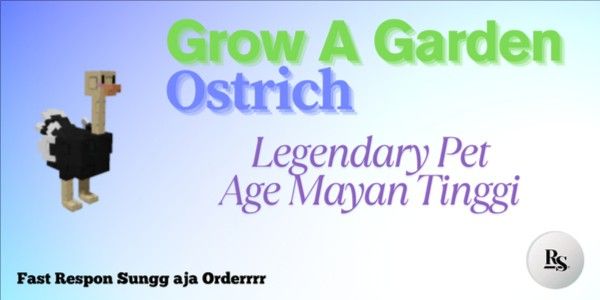 Ostrich Legendary Pet (Grow A Garden)