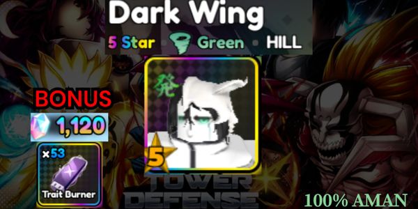 Akun Starter GENESIS Dark Wing (Ulquiorra) I All Star Tower Defense X