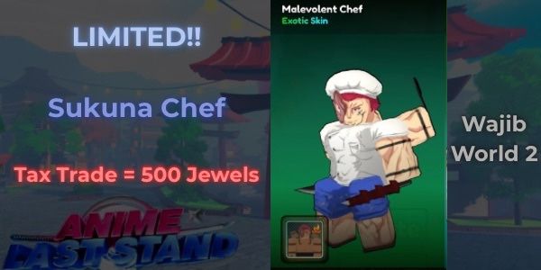 Malevolent Chef Skin (Chef Sukuna Skin, Summer Sukuna Skin)